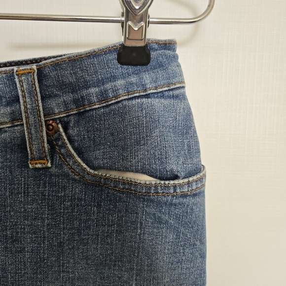 ROXY JEAN DENIM MINI SKIRT BLUE POCKETS WOMEN'S (7) - Picture 8 of 15